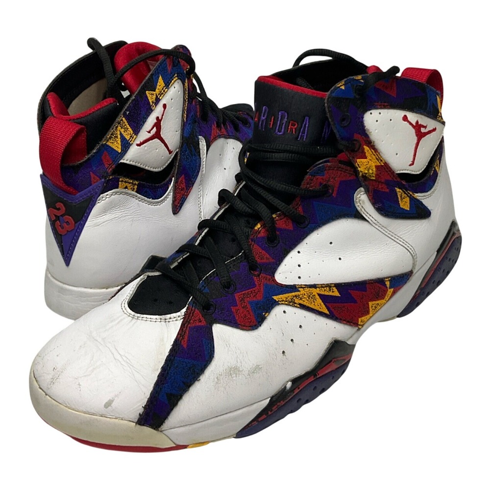 Nike Air Jordan 7 Retro Mens 13 Nothing But Net Sweater 2015 Shoes 304775-142